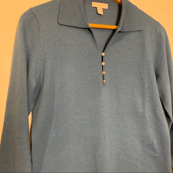 SOLD Vintage wool blend button down - Picture 5 of 6